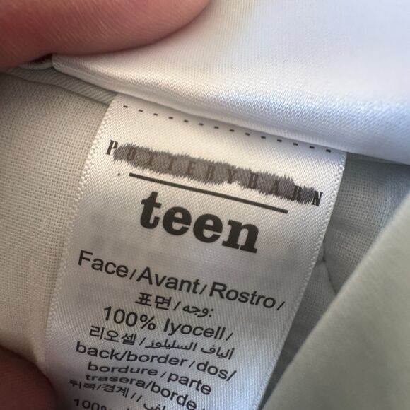 Pottery Barn Teen + Kendra Scott Dira Embroided Standard PIllow Shams Sky NWOT - Picture 7 of 10